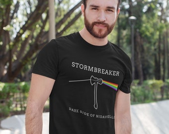 Thor Shirt - Dark Side of Nidavellir - Men's & Women's T-Shirt - Thor Pink Floyd Shirt - Stormbreaker Thor T-shirt - Avengers Shirt