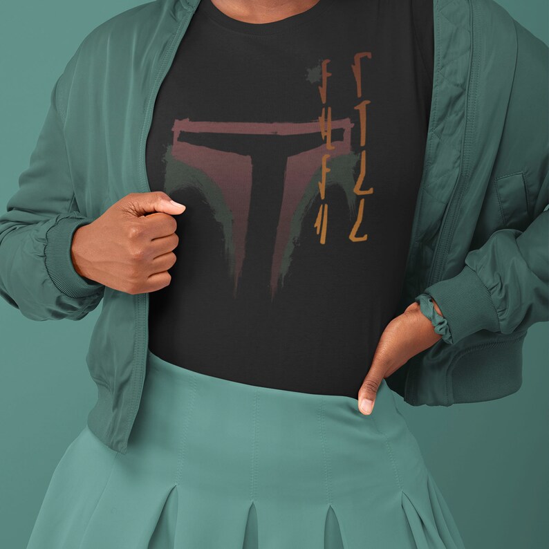 Star Wars Shirt Boba Fett Shirt Men's & Women's T-shirt Mandalorian Shirt Boba Fett T-shirt Mandalorian Tshirt Star Wars T-shirt image 5