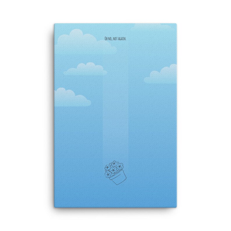Hitchhiker's Guide Poster Oh No Not Again Etsy
