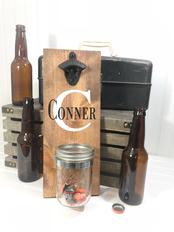 Personalized Bottle Opener from Knotty Pines Designs on Etsy