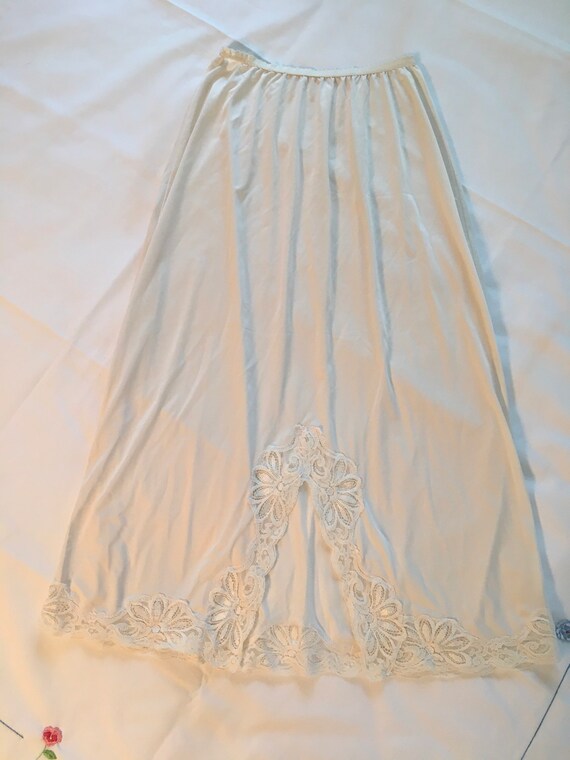 Vintage Half Slip, Vintage Shadowline Slip, Mid Ce