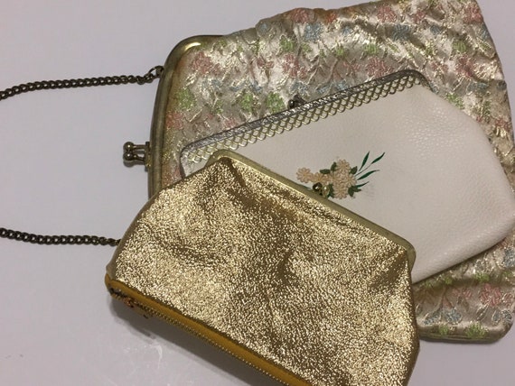 Vintage Purses, 3-Vintage Bags, 1960s Purses, Vin… - image 9