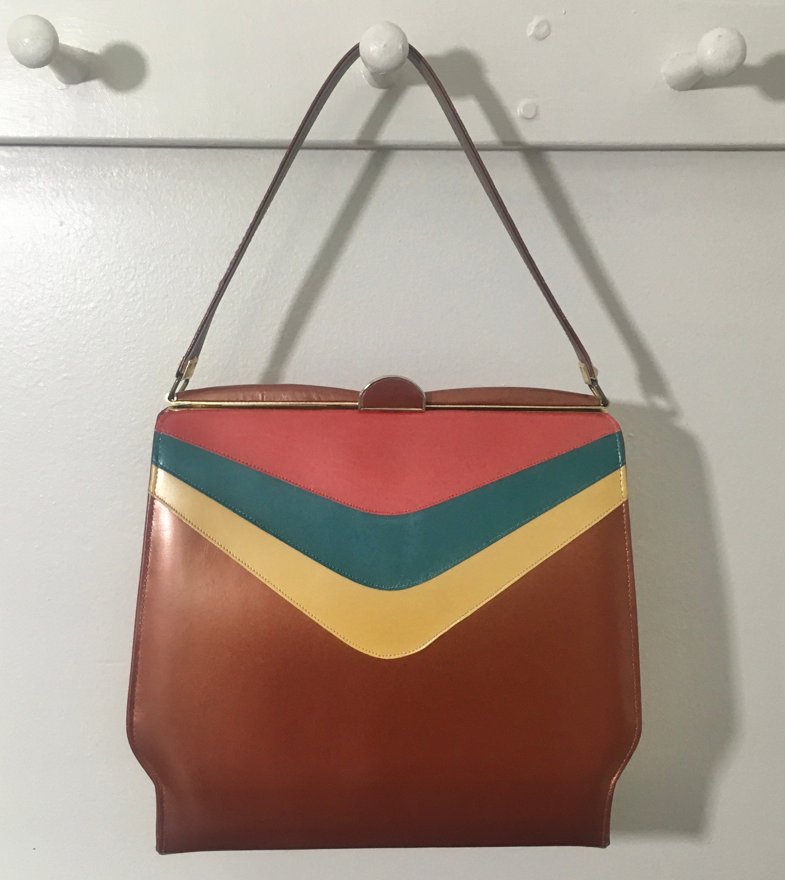 Small vintage 60s/70s handbag - Gem