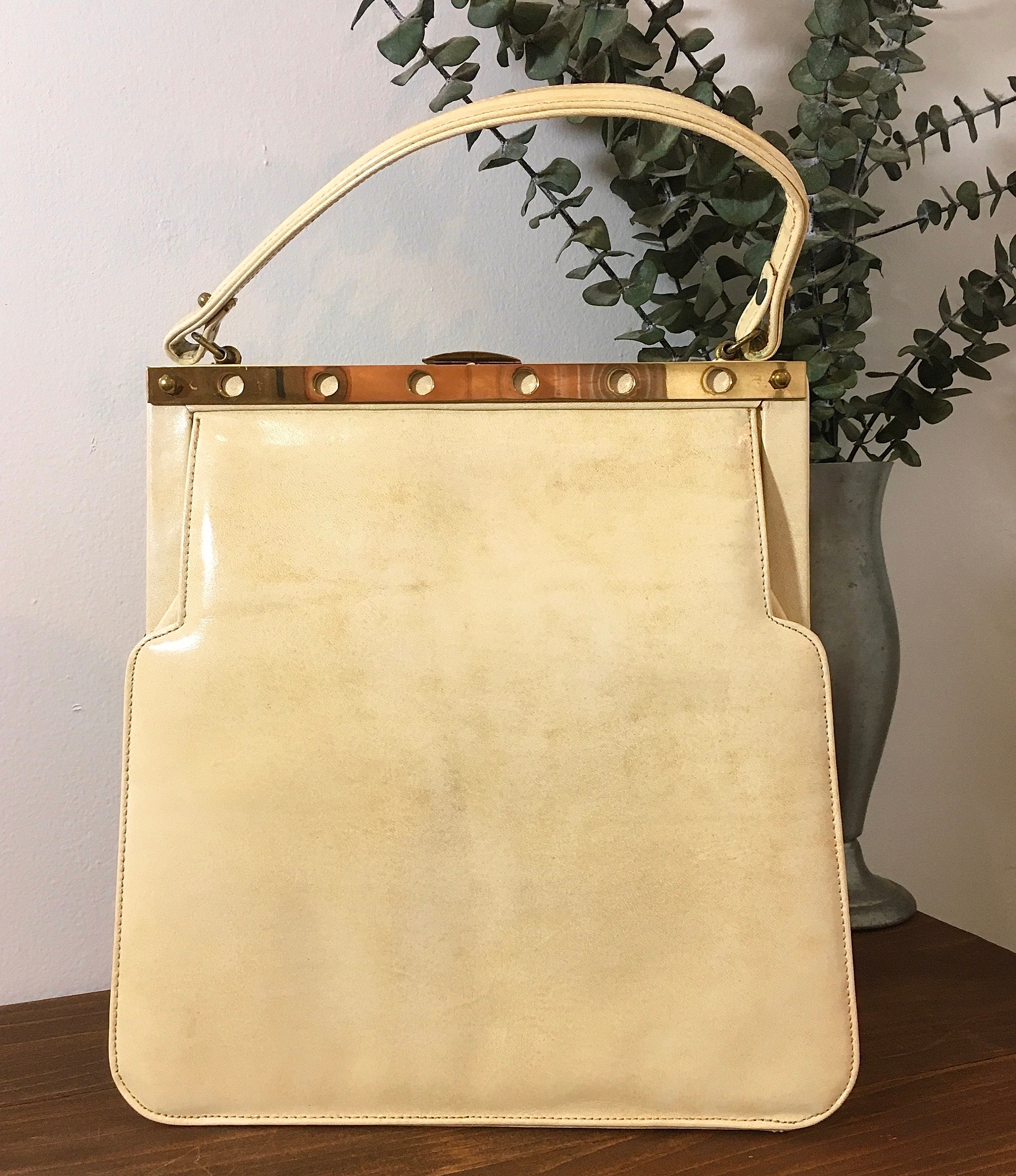 Antique Ivory Purse