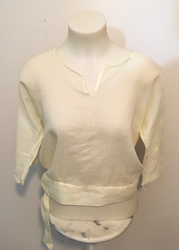 Antique Edwardian Victorian Shirtwaist Blouse - image 2