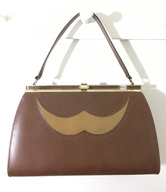 1950s 1960s A Naturalizer Handbag, Vintage Two To… - image 3