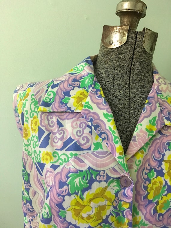 1960s Culotte Dress/Skort/A Dixie Lou Frock