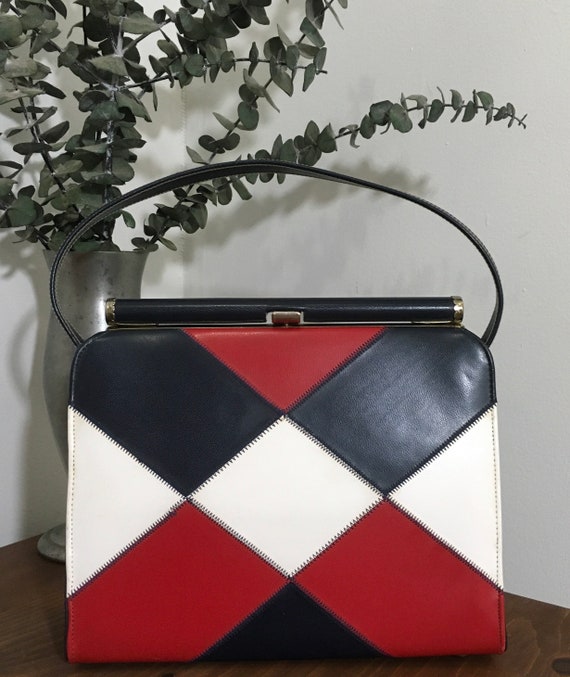 Red White And Blue Purse - 61 For Sale on 1stDibs  red and blue bag, red- white-blue bag, red white and blue purses