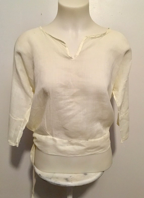 Antique Edwardian Victorian Shirtwaist Blouse - image 1