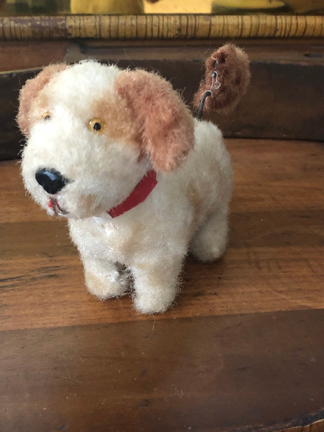 Vintage Mechanical Dog Toy 40s 50s Windup Toy Dog Etsy