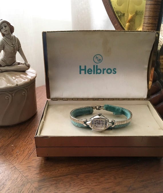 Mouvement De Montre Vintage Helbros EE8 - Pour Pièces Ou Réparation, Occasion