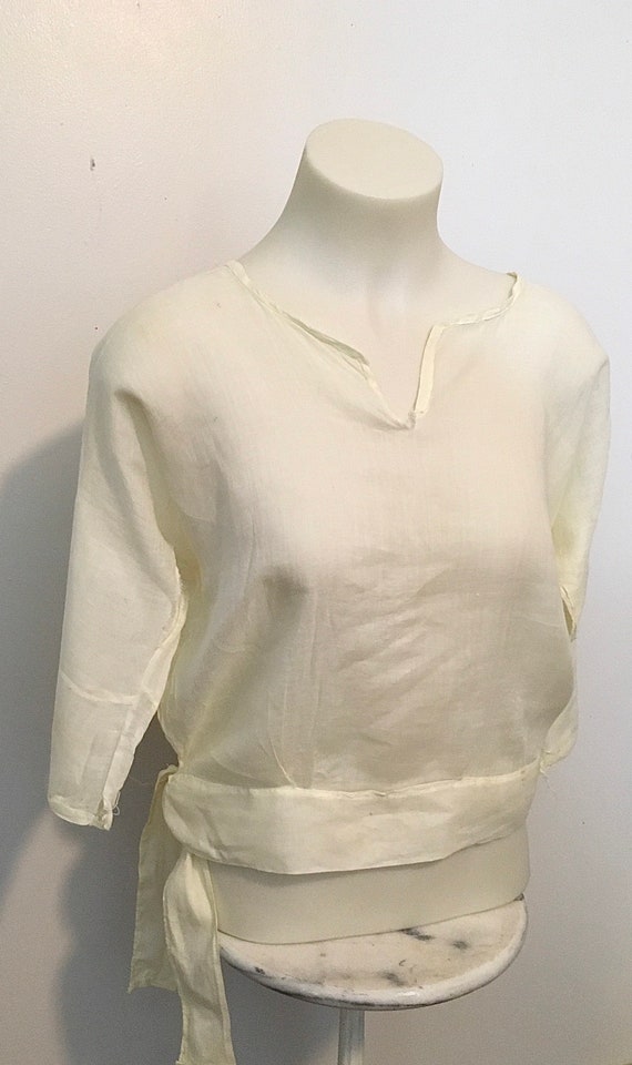 Antique Edwardian Victorian Shirtwaist Blouse - image 6