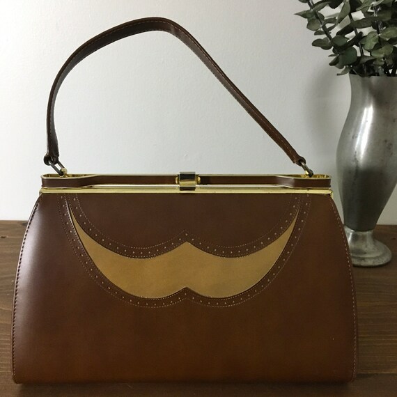 1950s 1960s A Naturalizer Handbag, Vintage Two To… - image 4