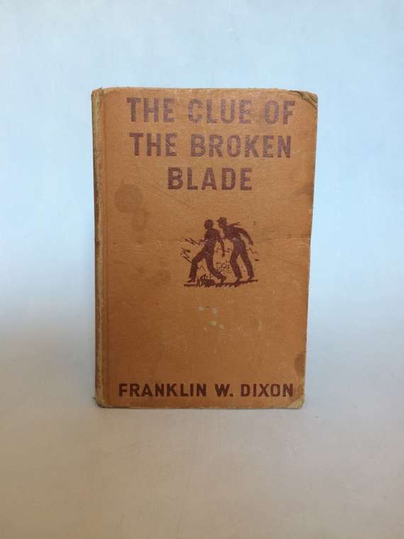 The Clue of the Broken Blade by Franklin W. Dixon 1940s the Etsy