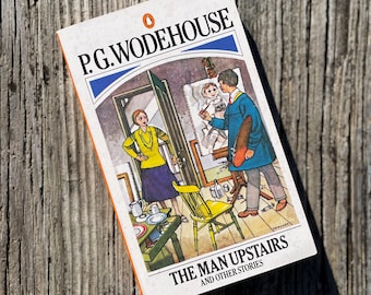 The Man Upstairs and Other Stories by P. G. Wodehouse | Vintage Orange Penguin Paperback |
