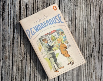 Laughing Gas by P. G. Wodehouse | Vintage 1971 Paperback| Orange Penguin Books | Box Thirteen Bookshop |