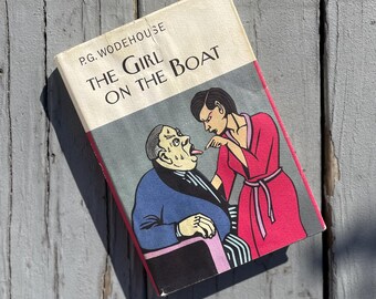 The Girl on The Boat by P.G. Wodehouse | Overlook Press/Everyman Publishers Vintage  Collector's Edition Hardback | English novel