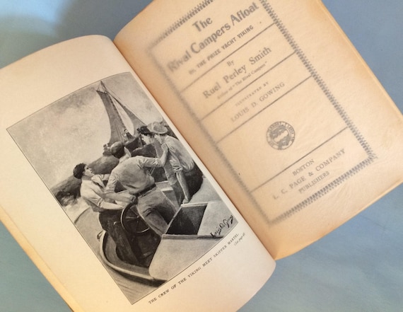 The Rival Campers Afloat By Ruel Perley Smith Rare Etsy