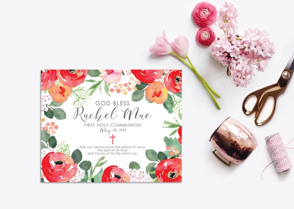 First Holy Communion Gift First Communion Gift Girls | Etsy