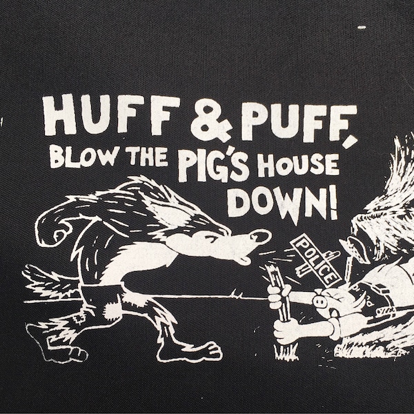 Blow the pigs house down patch