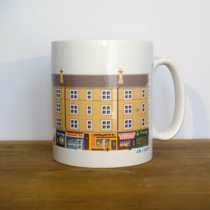Pixel Dundee - Frasers Fruit & Veg, Perth Road Becher. Schottland/ Scottish Pub. Stadtbild Pixel Illustration.