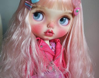 OOAK Custom Blythe Doll Fruity Kaleidoscope by Cihui