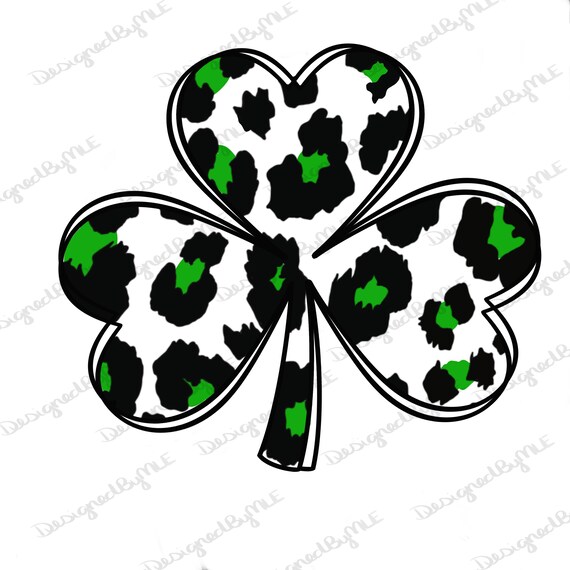 shamrock Shamrock Appliqué Four Leaf Clover White - Sunfish