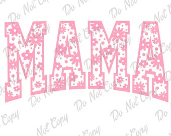 Mama SVG, PNG, Spring Mama, Flower, Retro Mama, Hippy Mama, Summer Mama, Instant Download