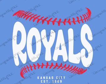 Royals Baseball PNG, SVG, Baseball, Kansas City, Baseball Design, Cards, Royals, Instant Download