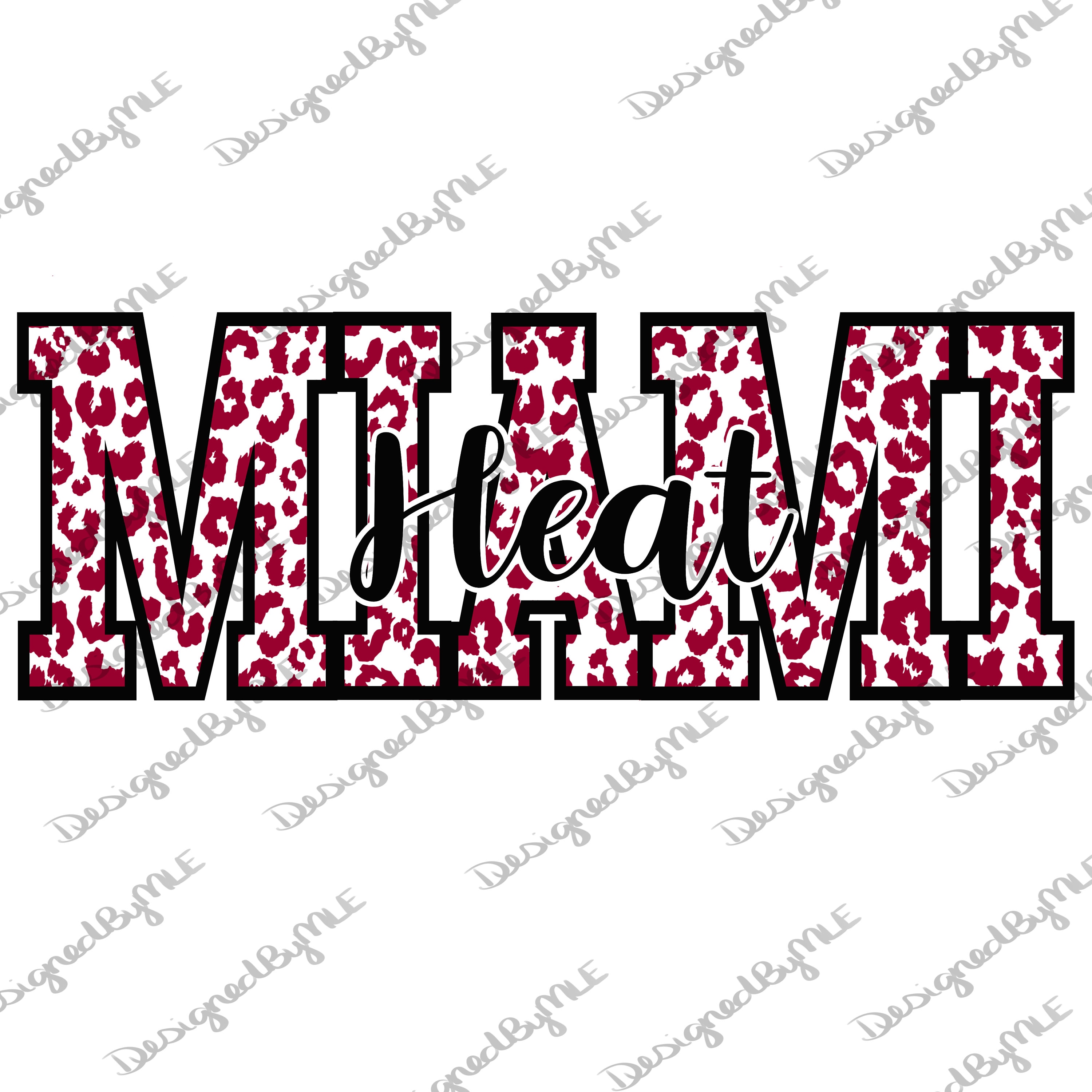 Miami Heat Southeast Division Champions SVG Graphic Design File