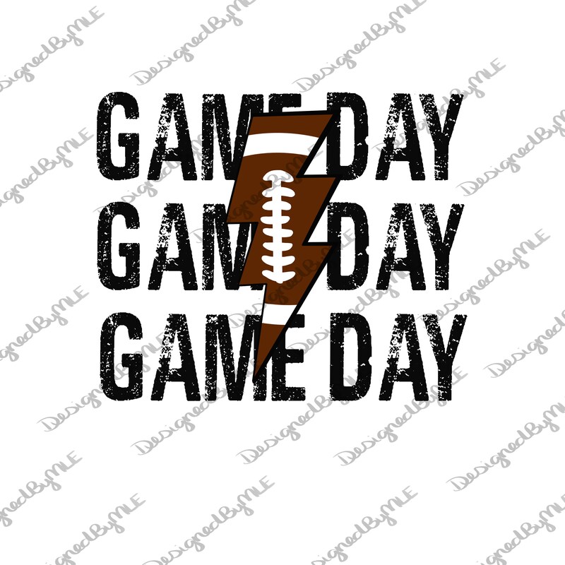 Game day Volleyball Lightning Bolt Grey Tee main image 0