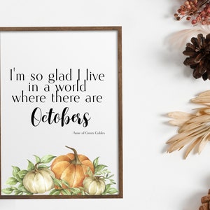 Anne of Green Gables | Anne of Green Gables Print | Anne Shirley | Book Lover Gift