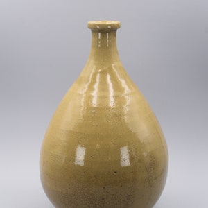 Antique Japanese Pottery Tokkuri Sake Bottle Wine Bottle
