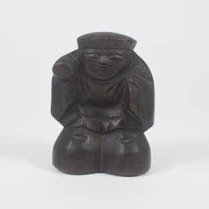 Antique Small Japanese Bronze Daikoku Figure