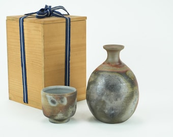 人間国宝 山本陶秀（1906-1994）作 備前焼酒杯 - Etsy 日本