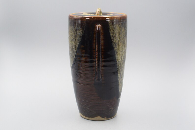 Japanische Keramik große Form braun Glasur Tee Lagerung Tee | Etsy