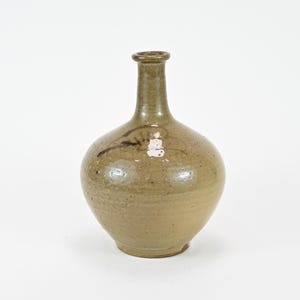 Antique Japanese Pottery Tokkuri Sake Bottle Wine Bottle