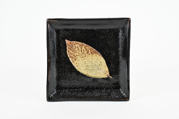 中里太郎右衛門 唐津焼 木の葉皿 - Etsy 日本