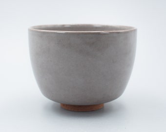 Vintage Japanese Pottery Glaze Chawan Ceremony Tea Bowl