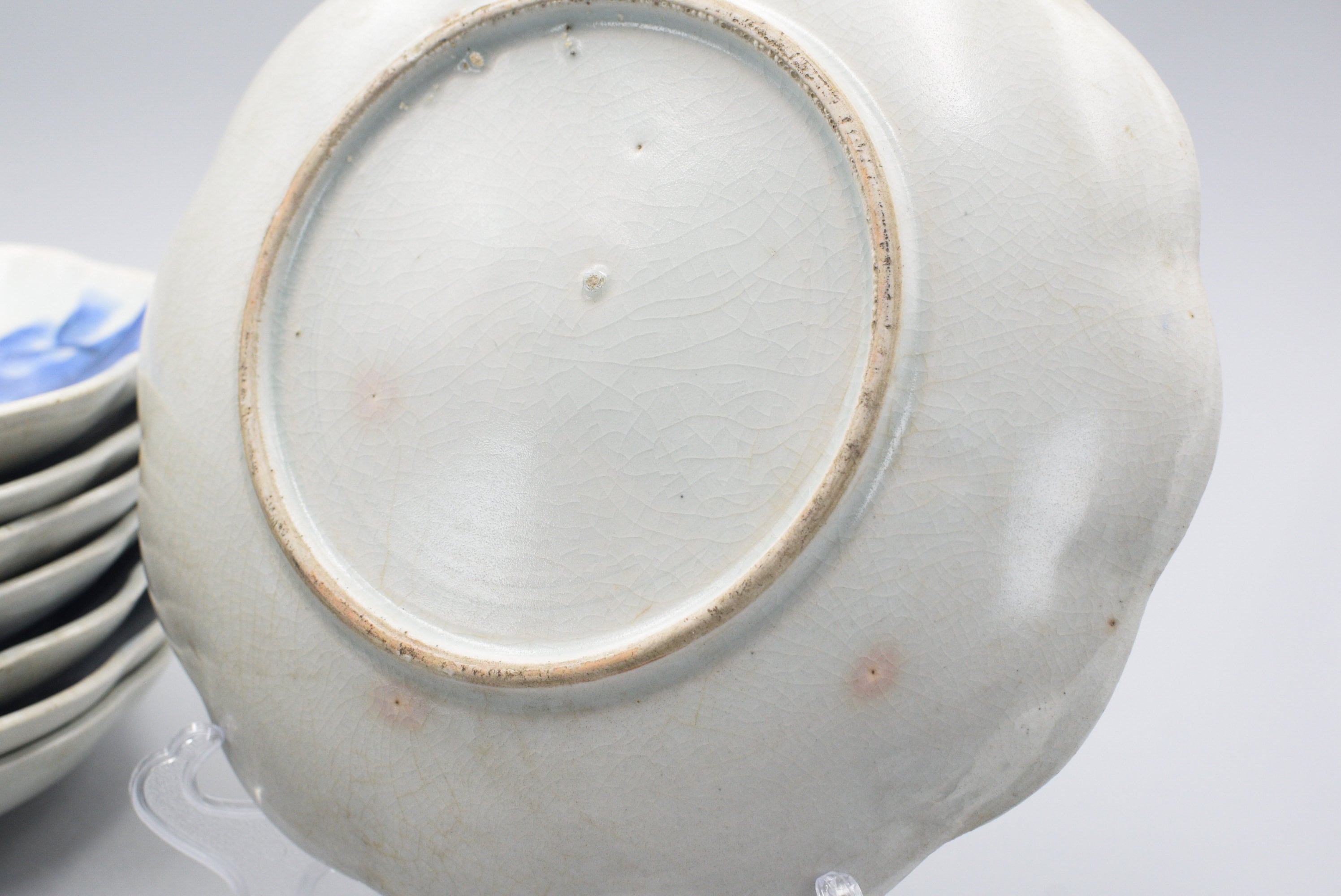 江戸時代 染付風景画皿 8枚セット - Etsy 日本