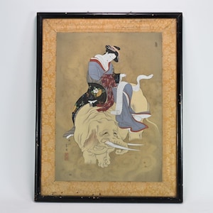 横山大観（1868年 - 1958年） 絹本富士山 日本画 額装 - Etsy 日本