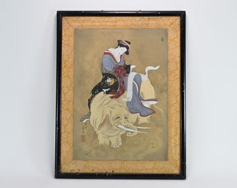 東洲斎写楽 歌舞伎役者 木版画 復刻版 高見沢出版社 額なし - Etsy 日本