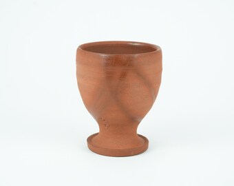 備前焼　陶器製赤茶色花瓶 彫刻模様付き 兼重東洋作 備前焼 湯のみ茶わん - Etsy 日本