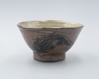 金城次郎 魚デザイン 陶器瓶と皿のセット 金城次郎 魚デザイン 陶器瓶と皿のセット