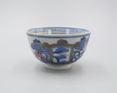 Antique Japanese Porcelain Imari Rice Bowl