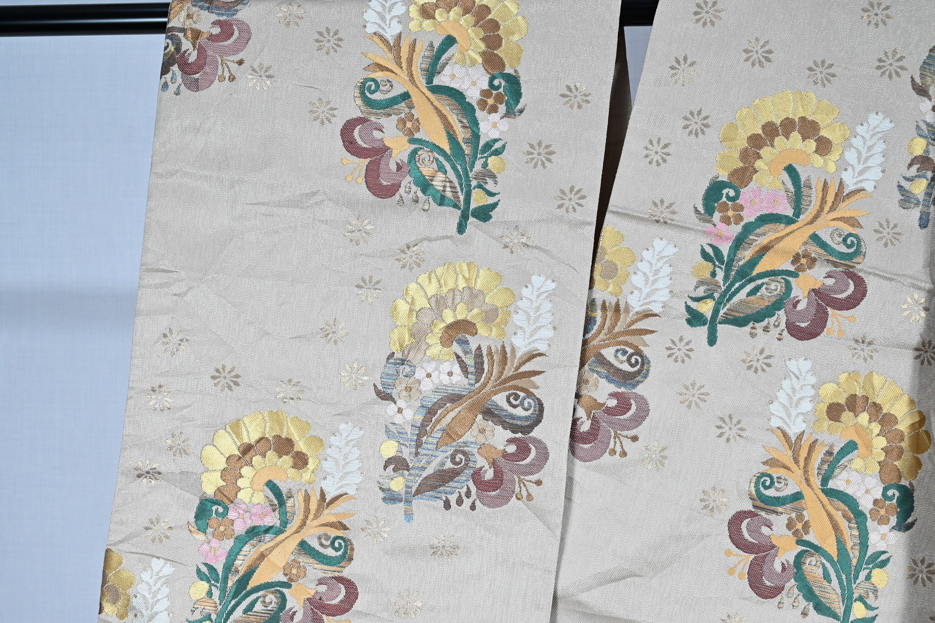 MSRP 220,000 Yen Vintage Japanese Obi Kimono Belt Embroidery