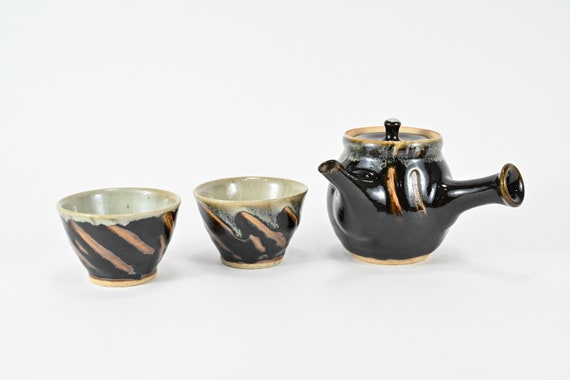 益子焼急須セット：日本の急須と茶碗 - Etsy 日本