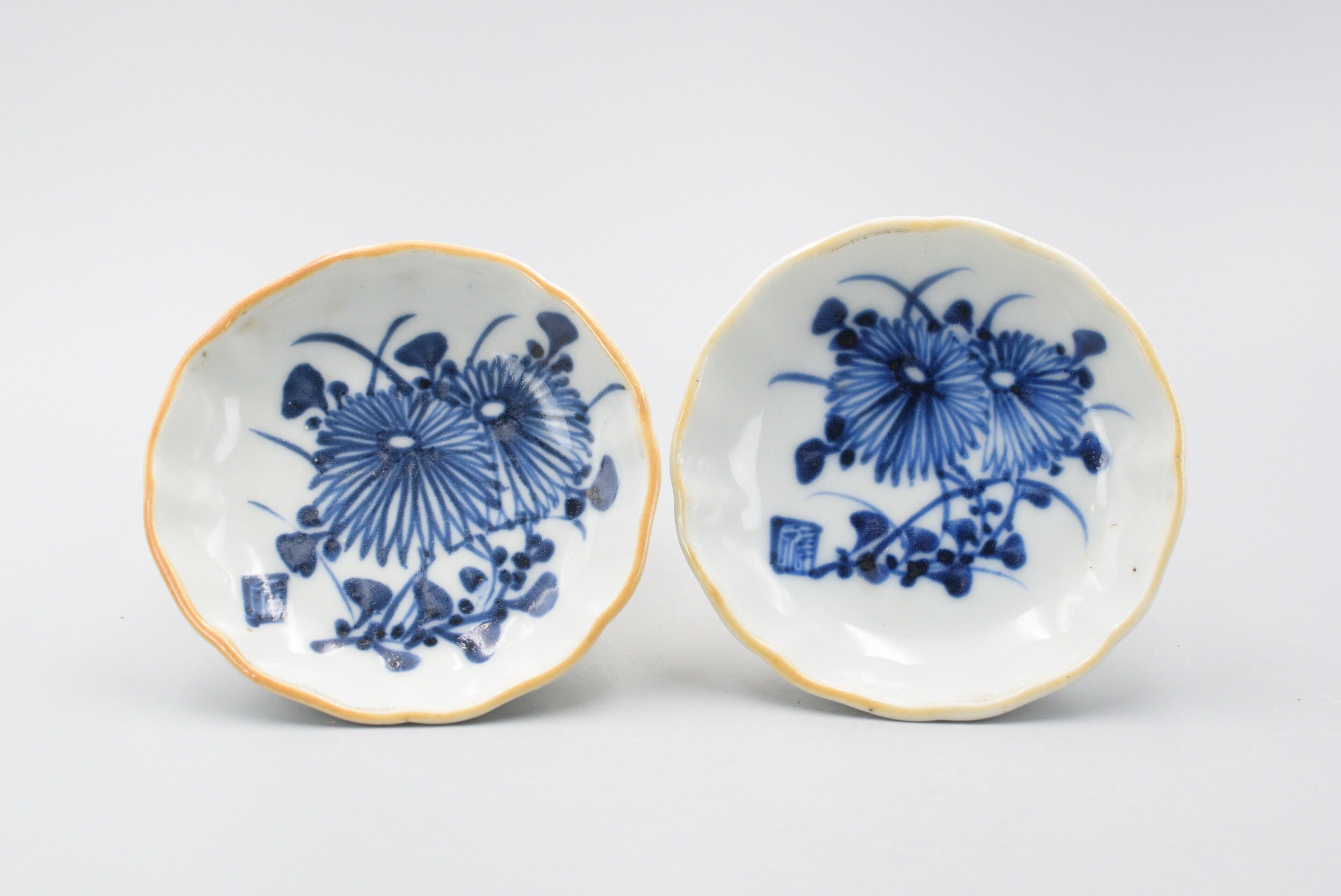 Japanese antique blue and white plates - Etsy 日本