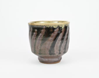 浜田庄司（1894-1978）作 日本の陶器 湯呑み 天目釉 - Etsy 日本