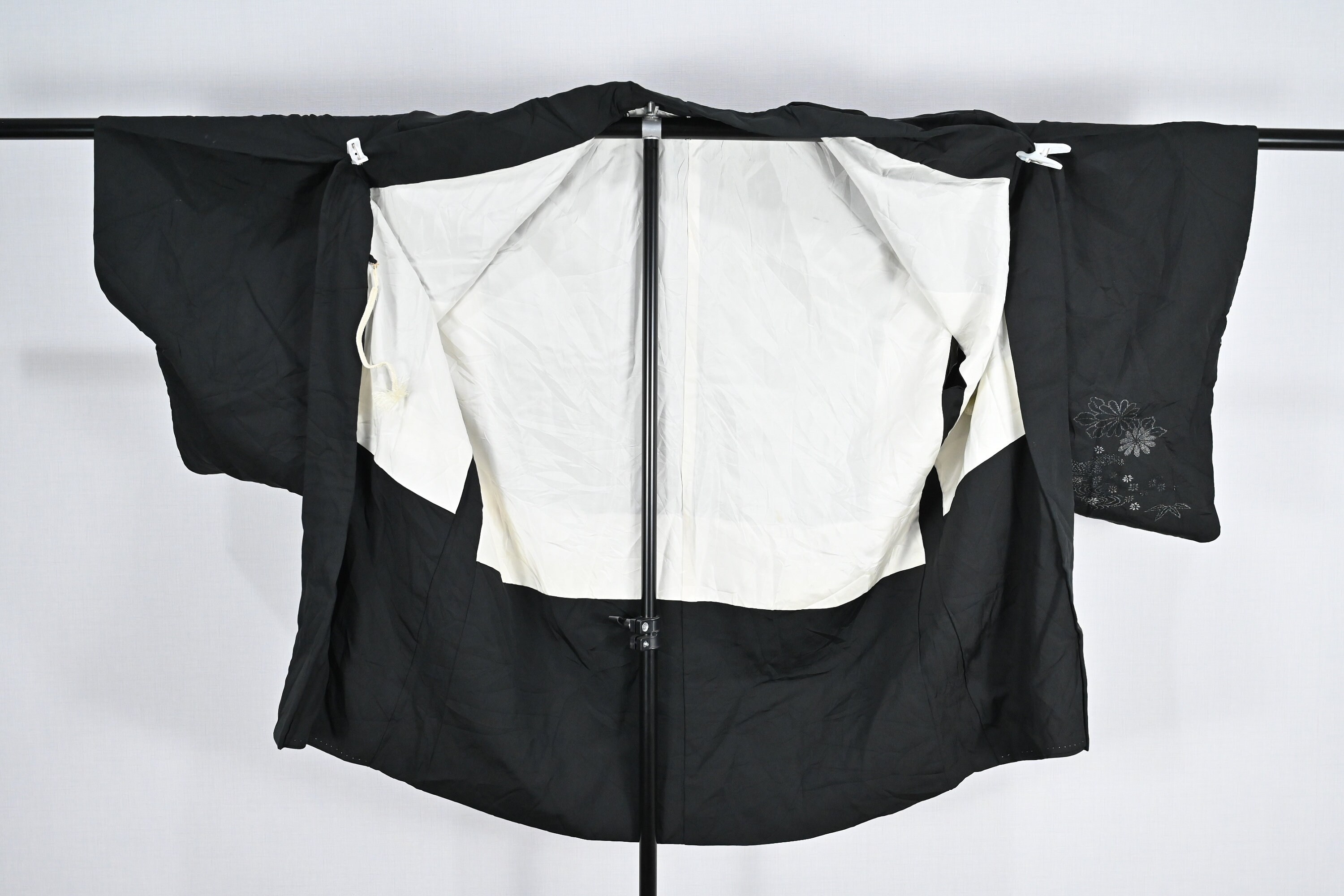Vintage Japanese Black Haori Kimono Jacket - Etsy